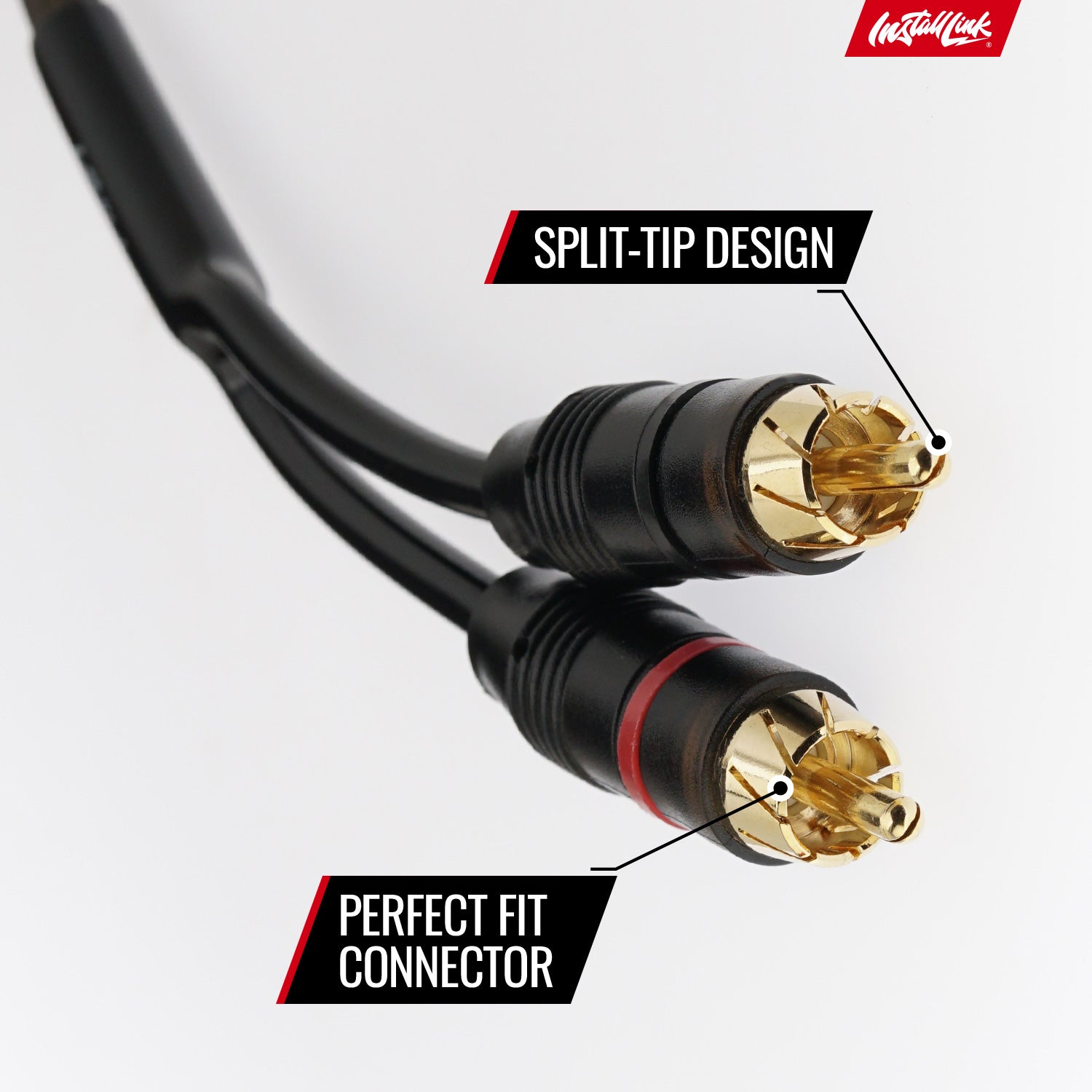 RCA Audio Cable for Subwoofer or Stereo Cable, 2-Channel, 20ft image 2