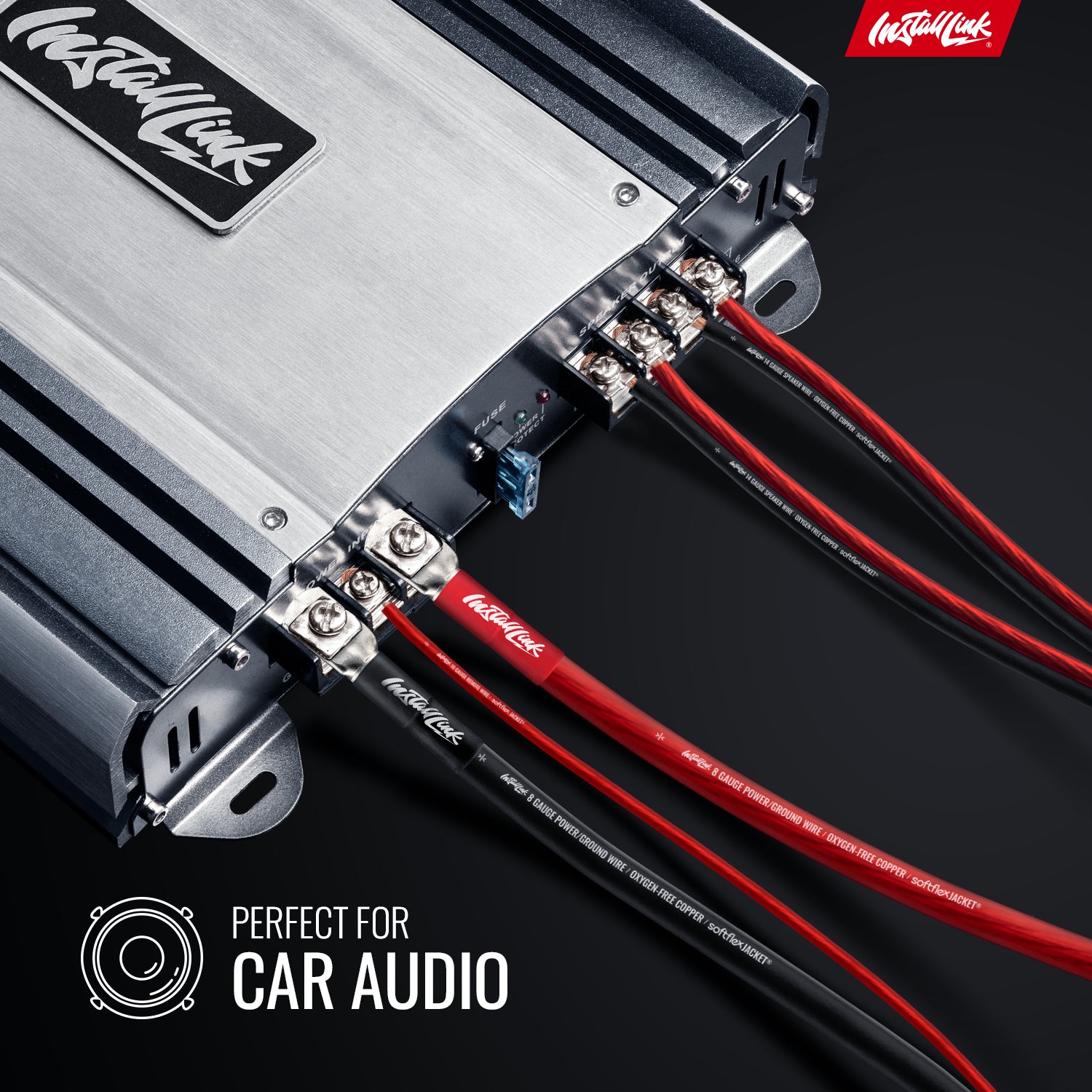 Speaker Wire 14 Gauge, OFC, 30ft, Red/Black image 2