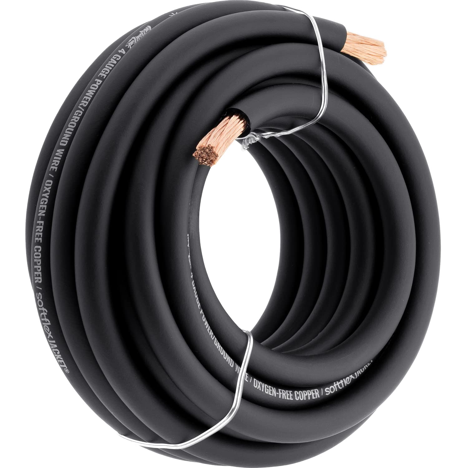 4 AWG Gauge 20ft Power/Ground Wire (OFC)