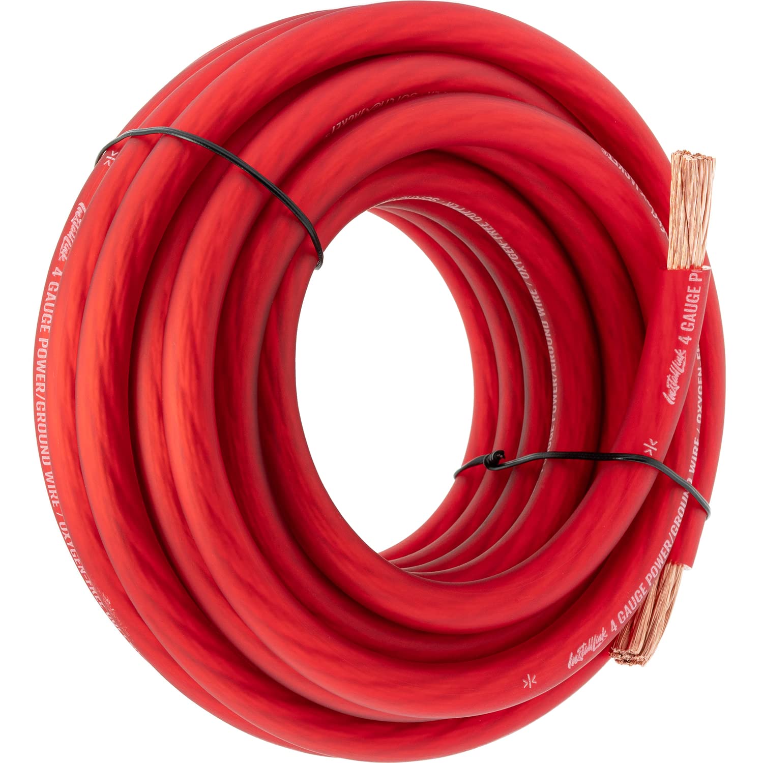 4 AWG Gauge 20ft Power/Ground Wire (OFC)