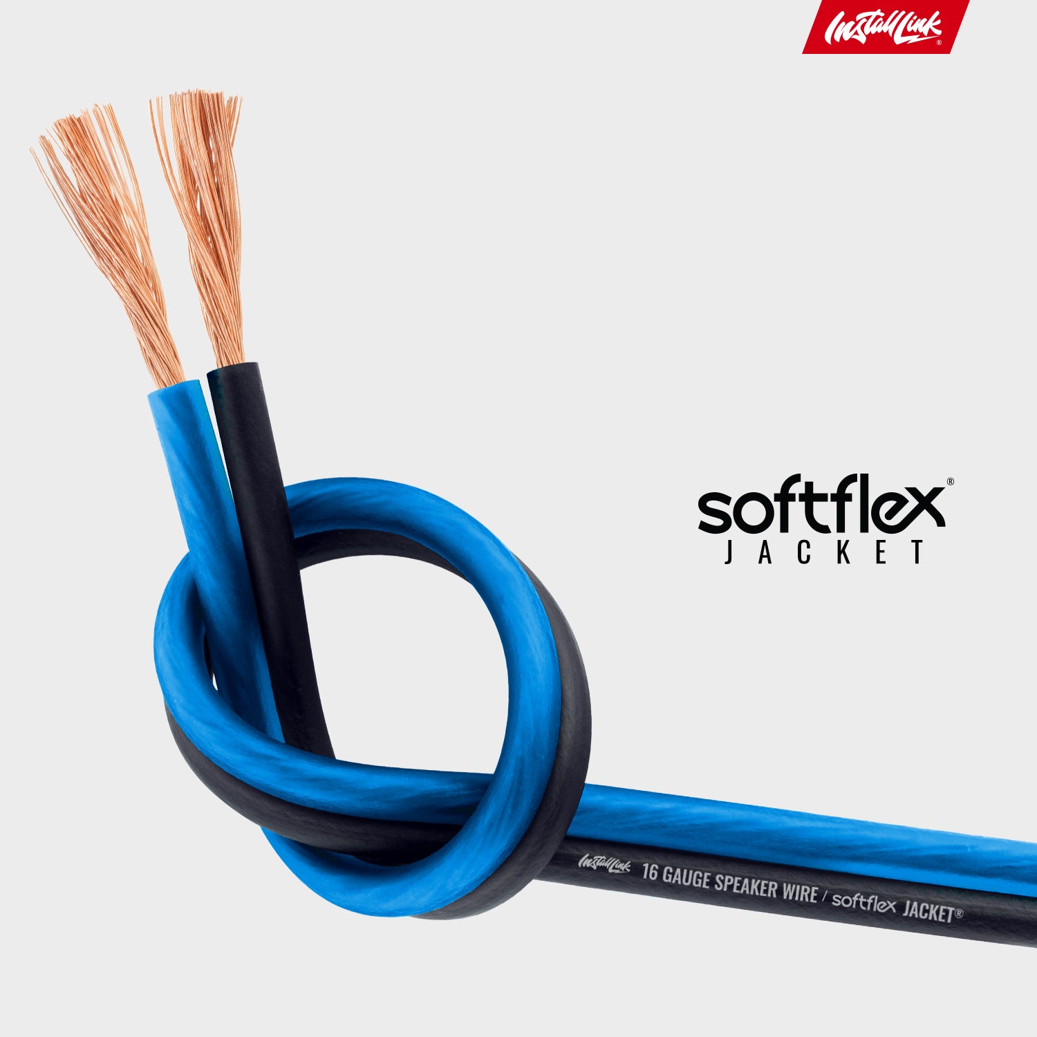 Speaker Wire 16 Gauge, CCA, 100ft, Blue/Black with 12 Banana Plugs image 6