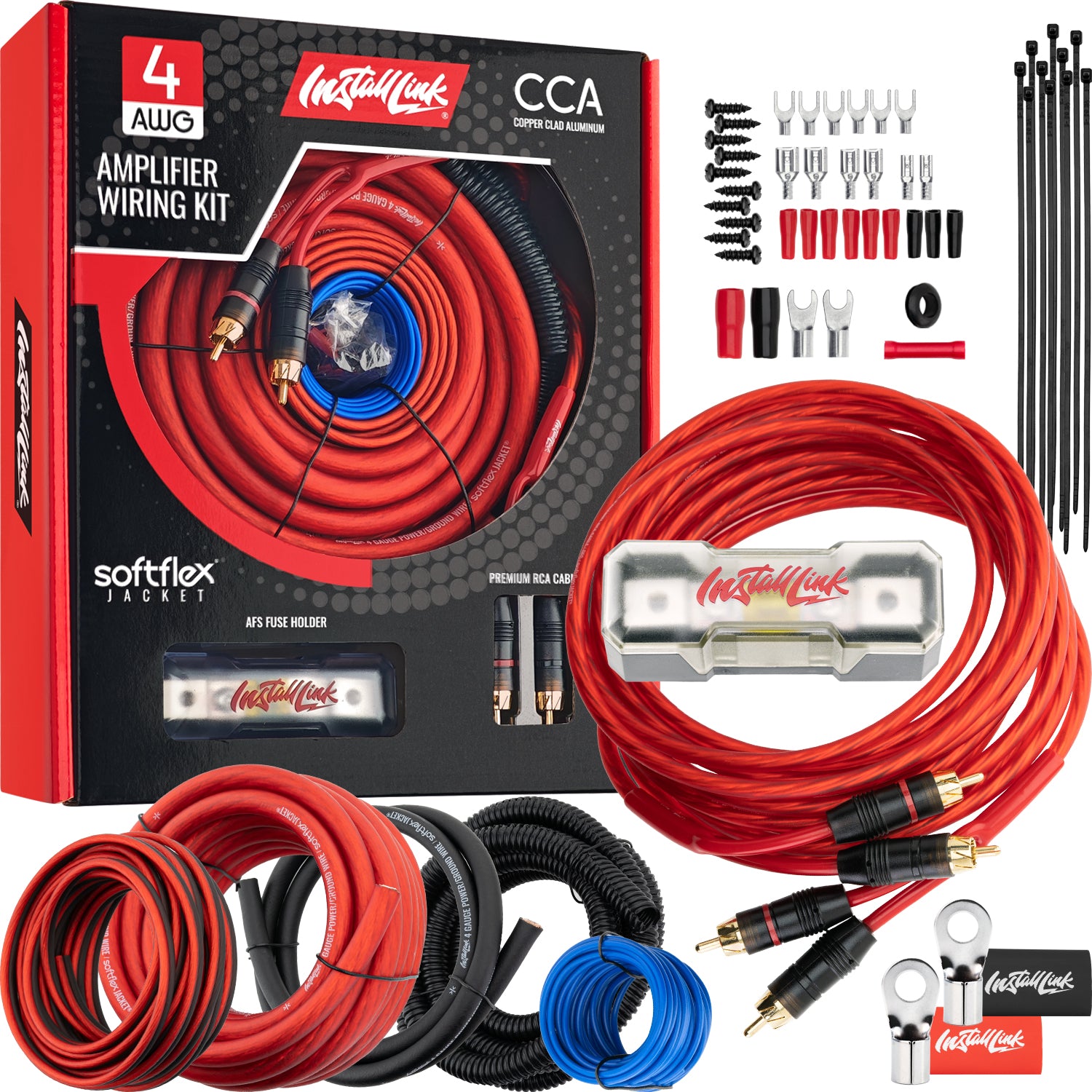 4 Gauge Amp Wiring Kit (CCA)