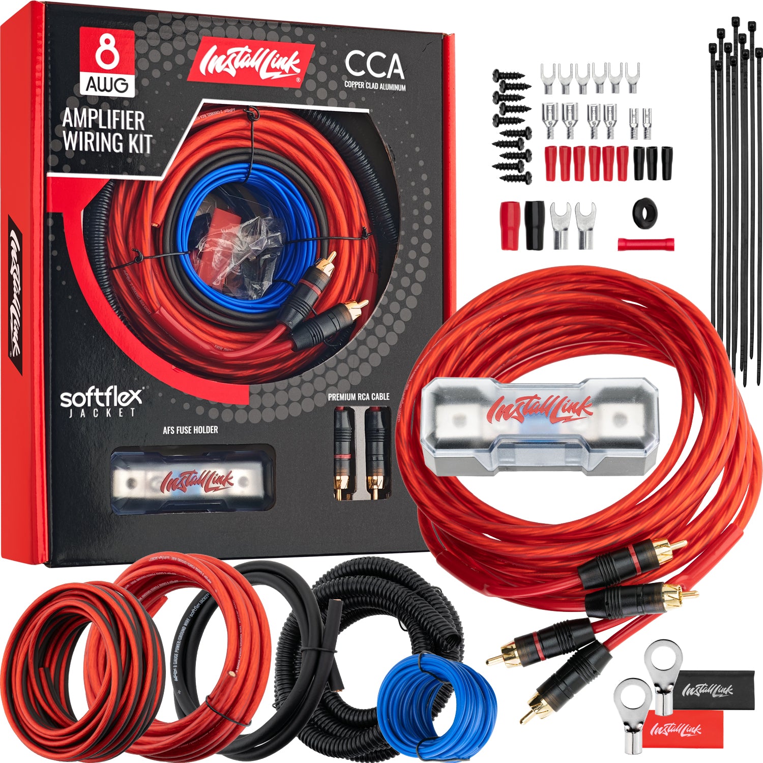 8 Gauge Amp Wiring Kit (CCA)