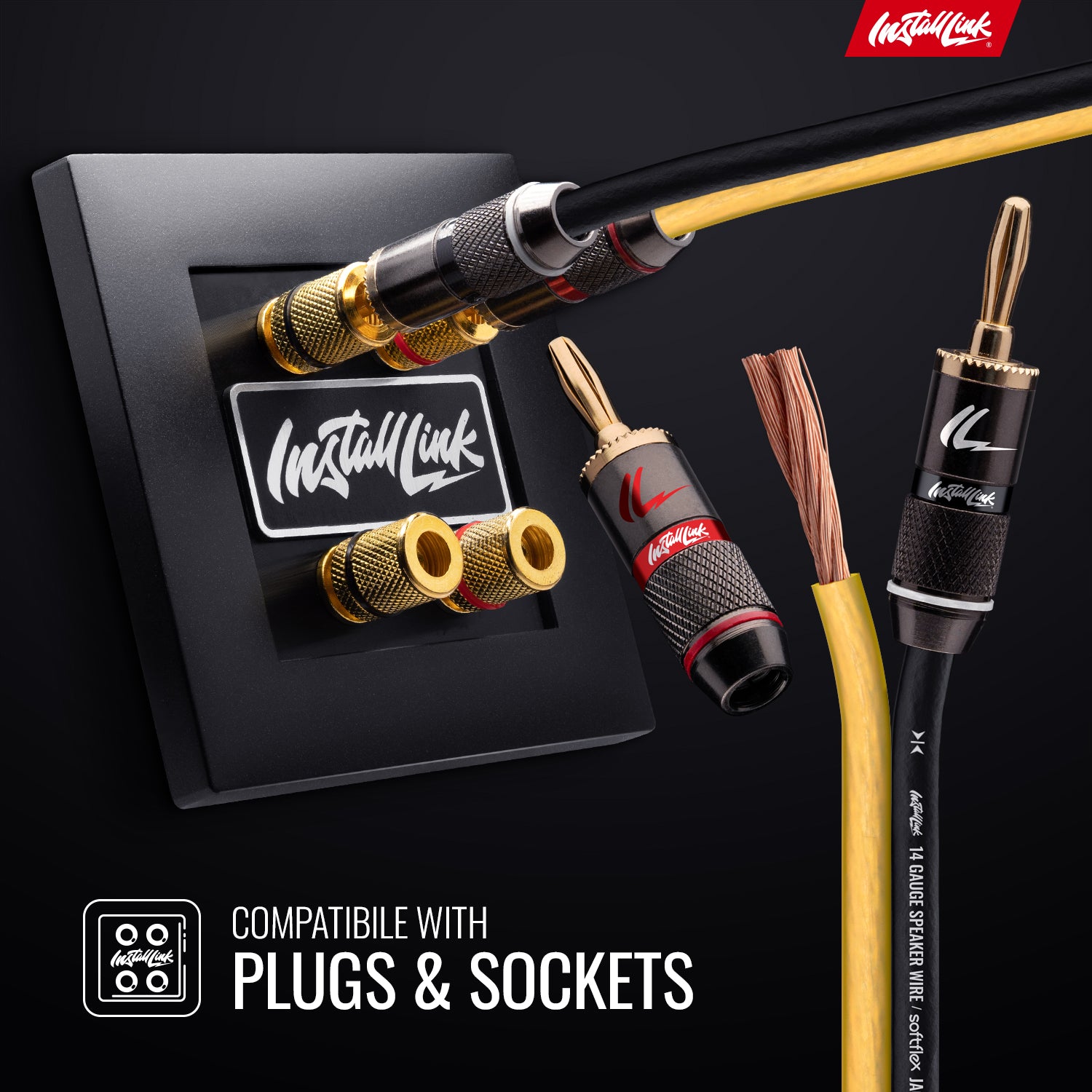 Speaker Wire 14 Gauge, CCA, 250ft, Yellow/Black image 3