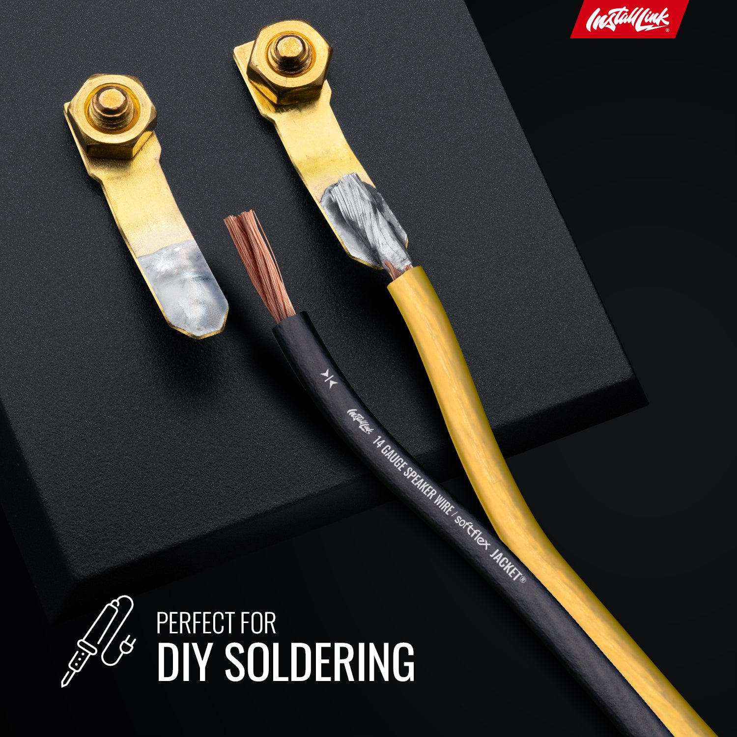 Speaker Wire 14 Gauge, CCA, 250ft, Yellow/Black image 4